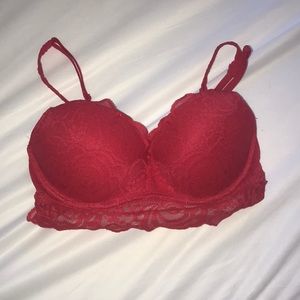 Red Victoria secret bralette padded